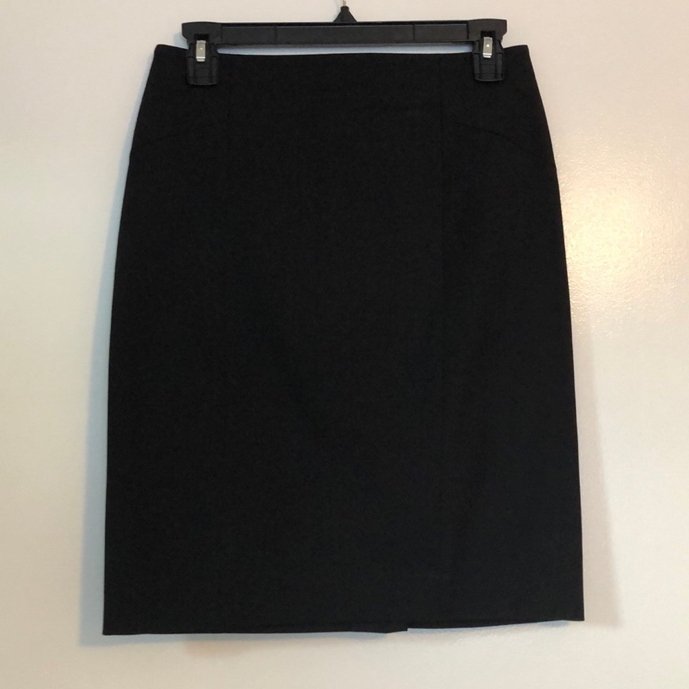 Black pencil skirt